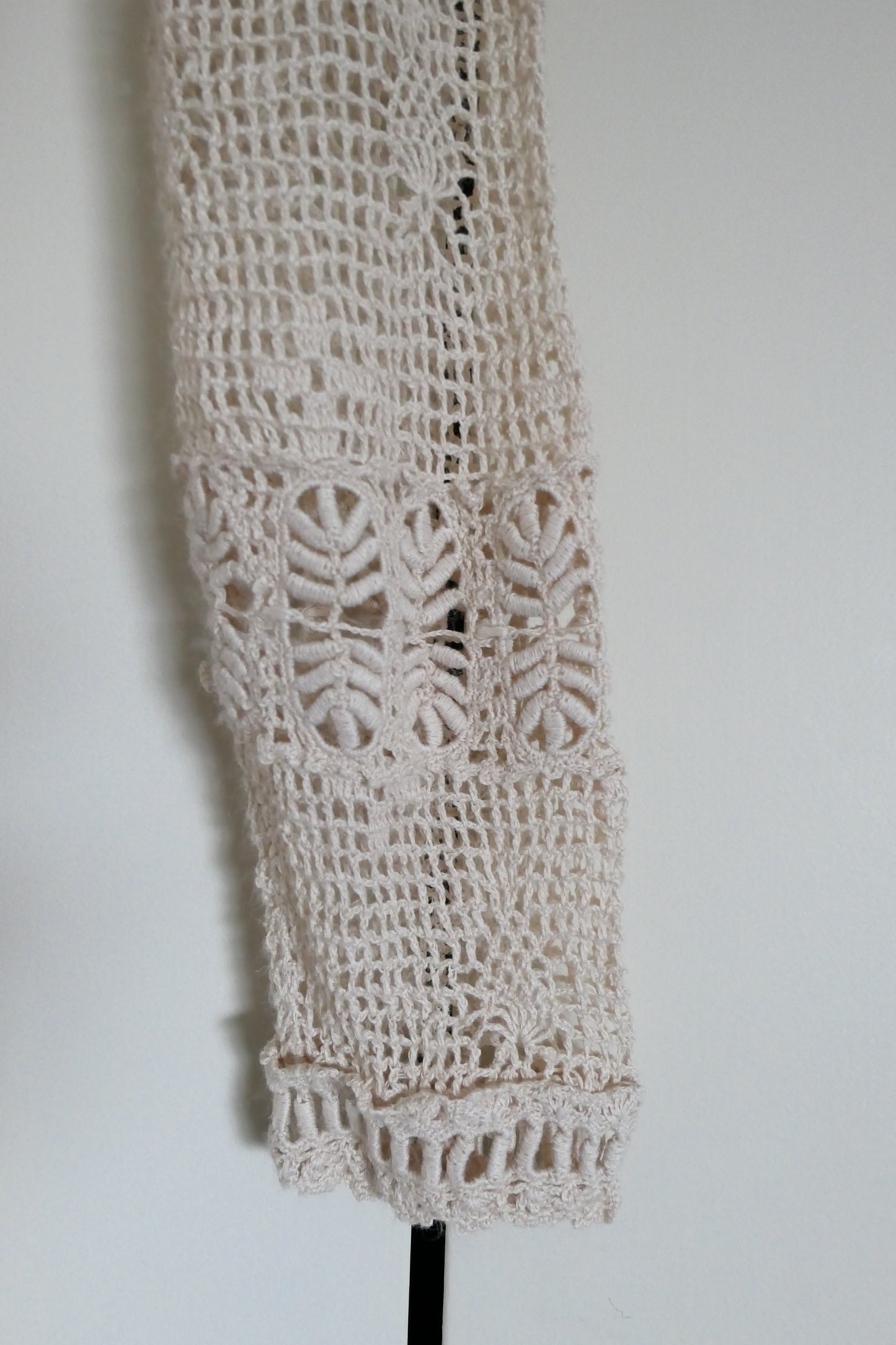 Lim's Original Hand Crocheted Maxi Dress in Natural